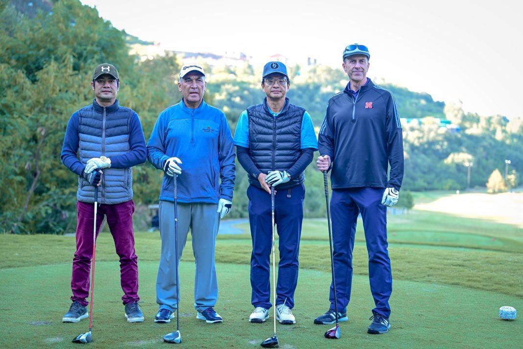 Inaugural Ambassador Golf Club (AGC) Open was organized by Tomas Smetánka, the Ambassador of the Czech Republic in Pakistan on November 12 at Bahria Golf City.