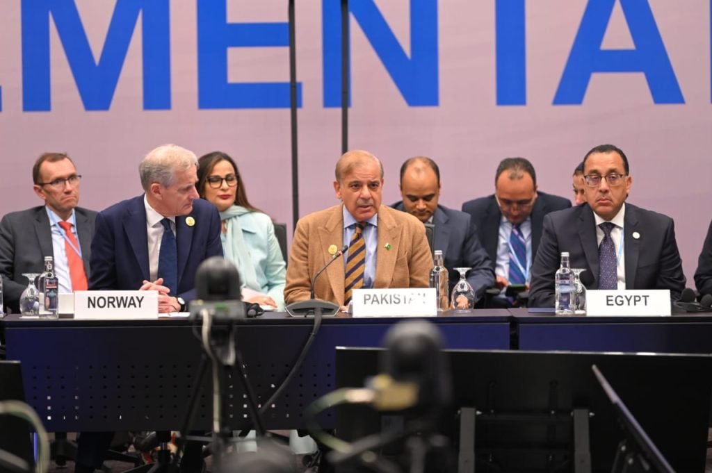 Prime minister of Norway, Jonas Gahr Store, Prime Minister of Pakistan, Shehbaz Sharif, President of Egypt, Abdel Fattah El-Sisi. COP 27
