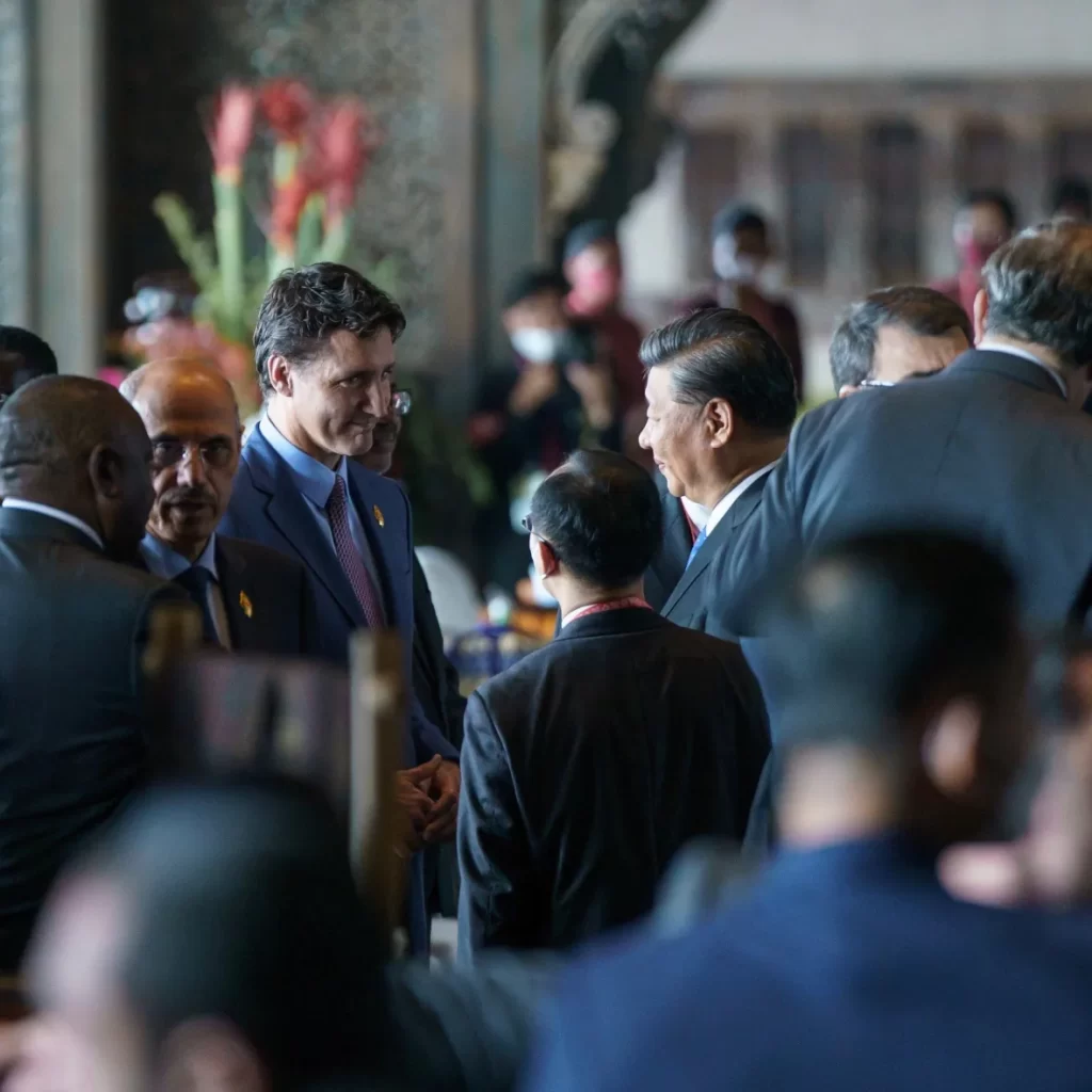 Prime Minister Justin Trudeau has come under fire from Chinese President Xi Jinping for allegedly acting inappropriately by leaking details of a conversation between the two leaders to the media.