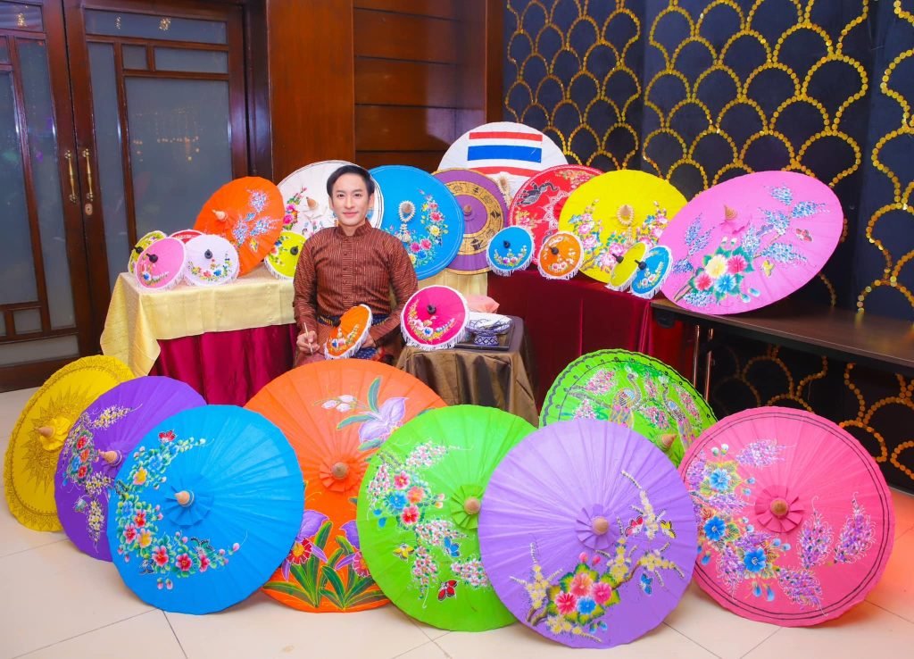 Display of Thai culture at the National Day of the Kingdom of Thailand celebration.