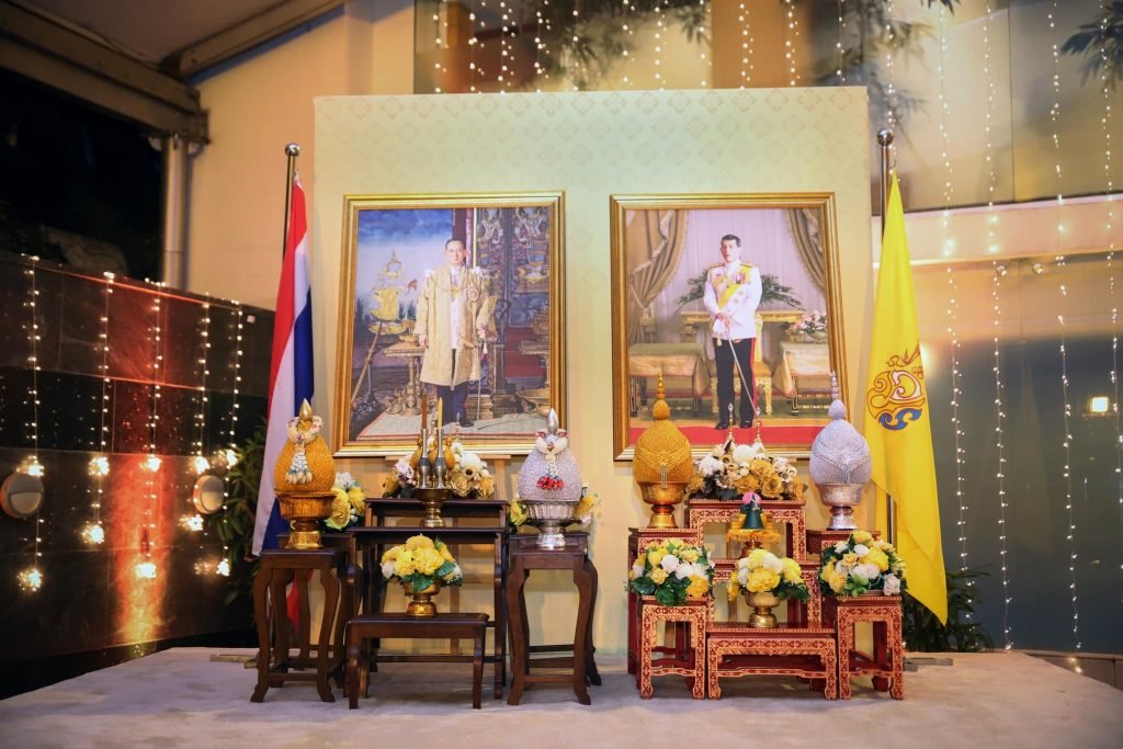 DIsplay of Thai culture at the National Day of the Kingdom of Thailand celebration.