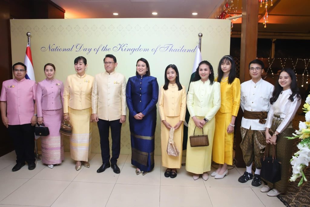 Thai Ambassador on the National Day of the Kingdom of Thailand celebration.
