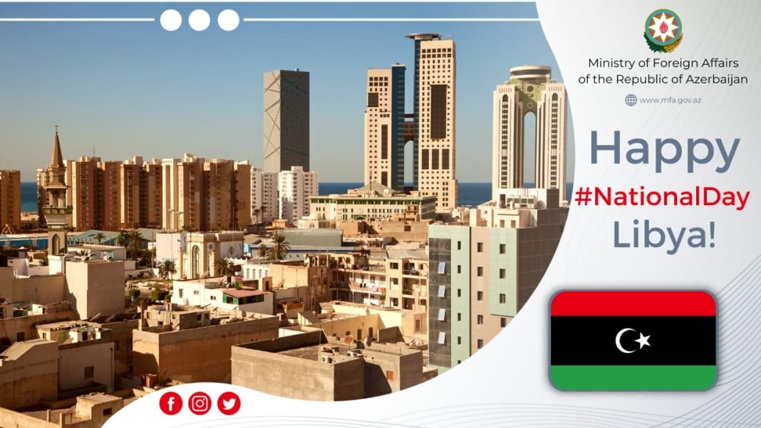 Azerbaijan congratulates Libya on Independence Day