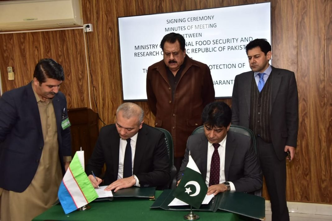 Pakistan, Uzbekistan to expand partnership in plant quarantine