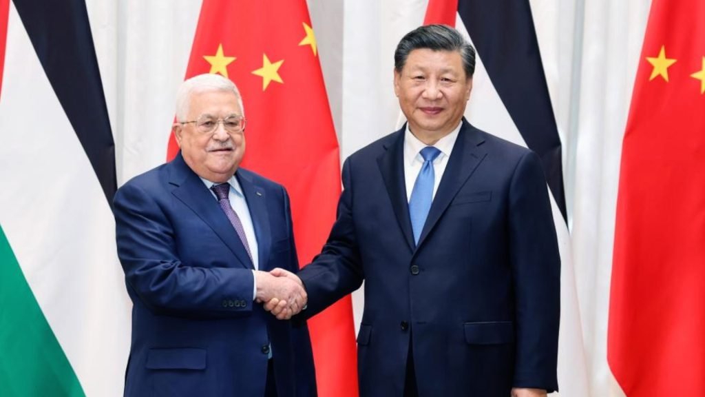 China supports just cause of Palestinian people