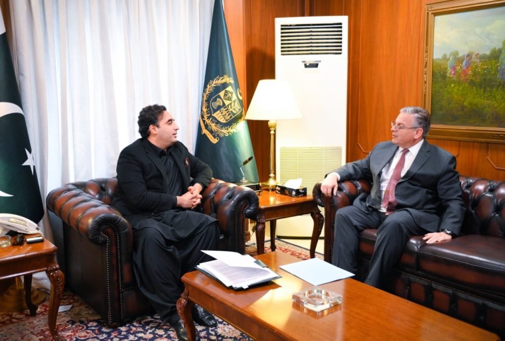 The Ambassador of the United States (US) to Pakistan, Donald Blome called on the Foreign Minister of Pakistan, Bilawal Bhutto Zardari
