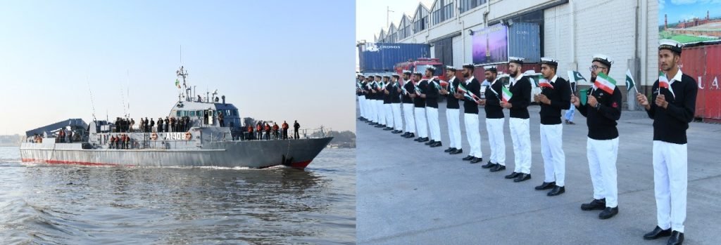 Ships and submarines from the Iranian Navy visited Karachi and took part in a naval exercise with the Pakistani Navy (PN).