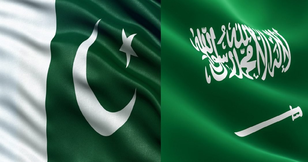 Pakistan-Saudi-Arabia Flag Saudi Arabia expressed their deepest condolences over a public transportation bus accident in the Balochistan region of Pakistan.