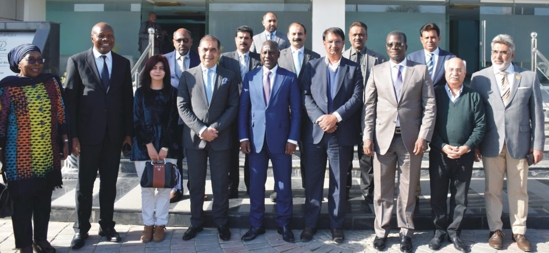 A delegation led by the National Assembly Speaker of Ivory Coast, Adama Bictogo visited the Federation of Pakistan Chambers of Commerce & Industry (FPCCI).