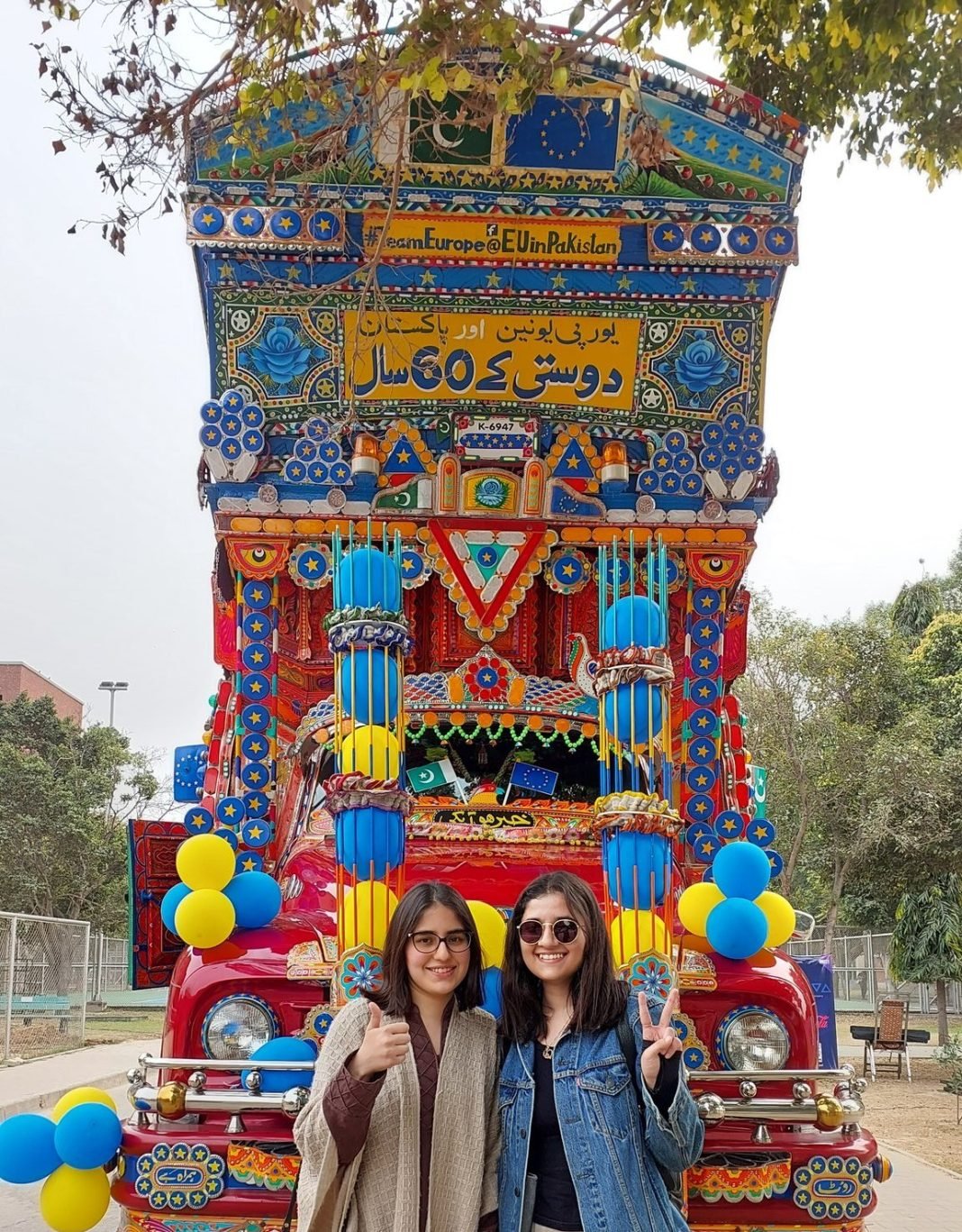 Dosti Truck promotes friendship & cultural exchange between EU, Pakistan