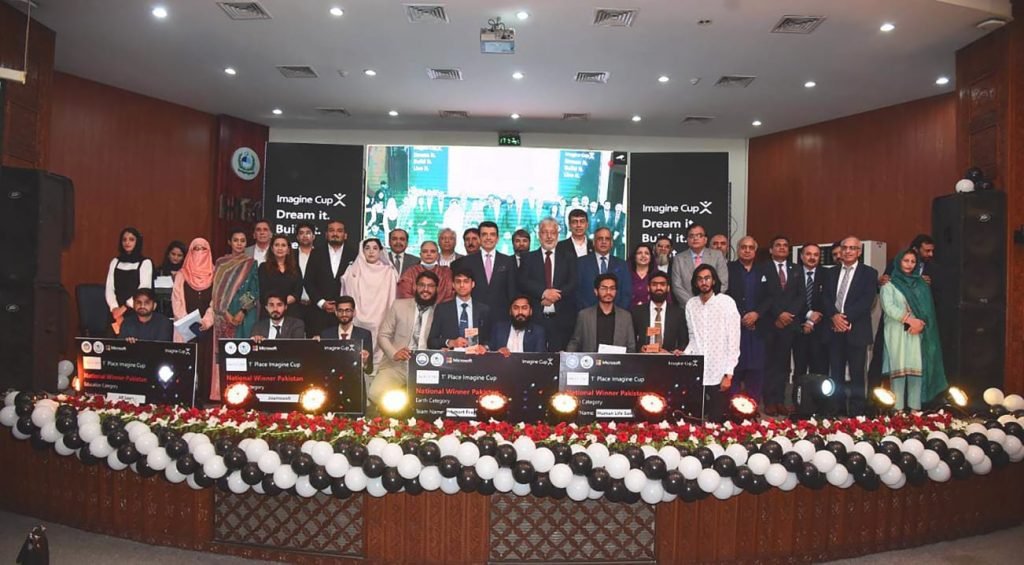 Microsoft and Pakistan's HEC unveil winners of Imagine Cup 2023