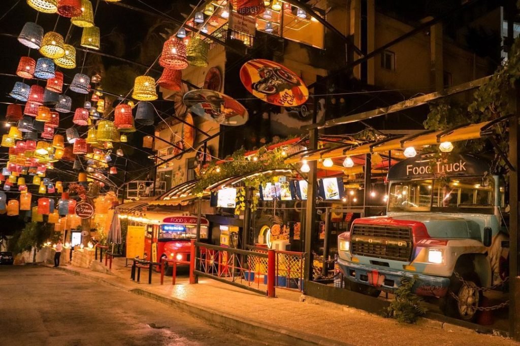 Rainbow Street, Jordan, is a bustling street in the Jabal Amman neighborhood. It is well-known for its vibrant and eclectic mix of shops, cafes, and restaurants.