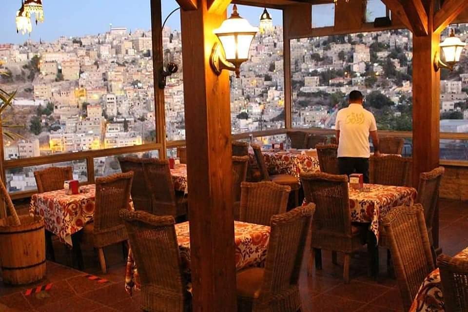 Amman Uniform Houses from a Cafe, Jordan