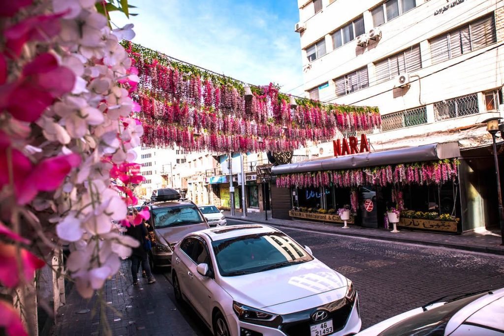 Another side of Rainbow Street Jordan