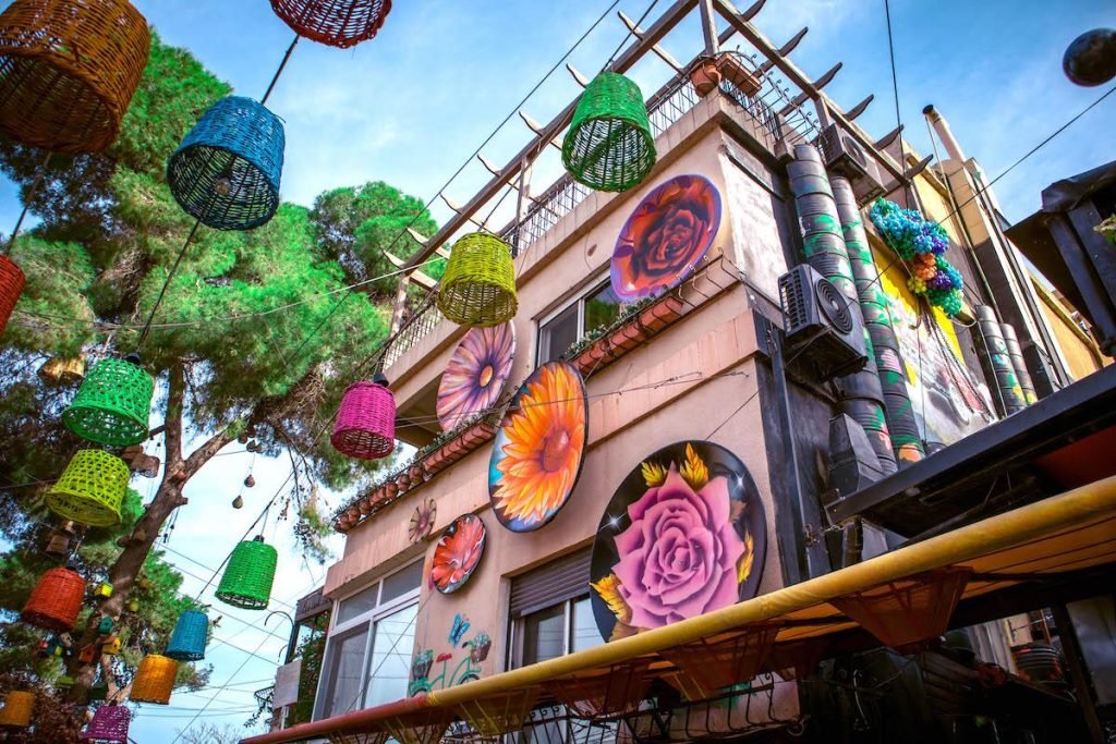 Colorful Building at Rainbow Street