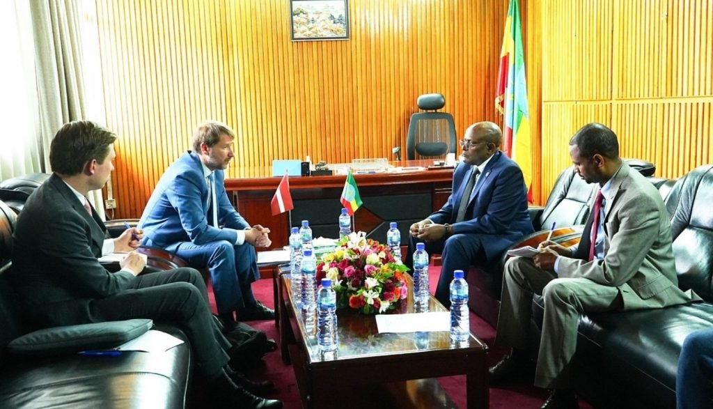 Latvia & Ethiopia to advance cooperation in education, agriculture & digitization