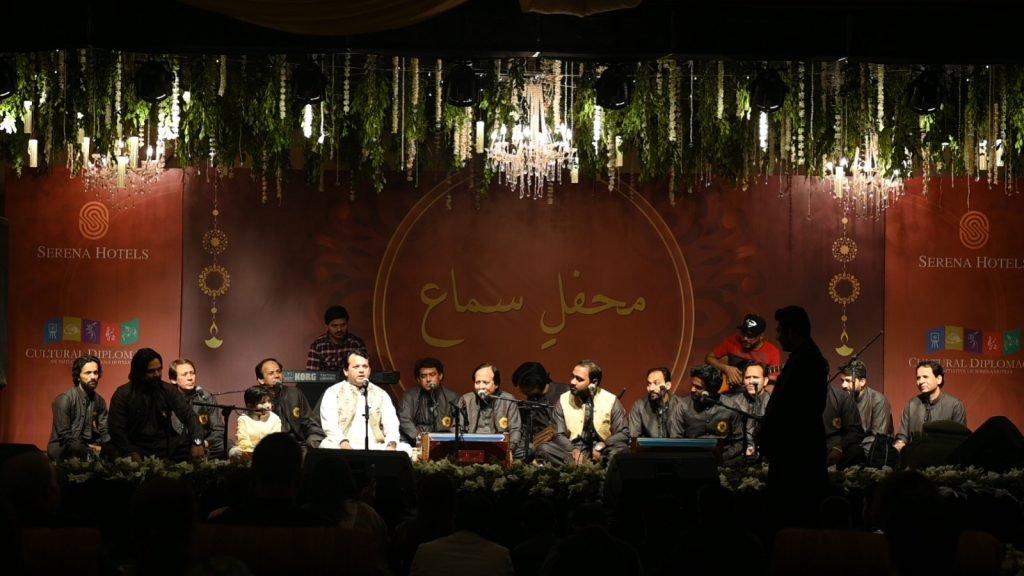 Qawwali Night heling at the Serena hotel.