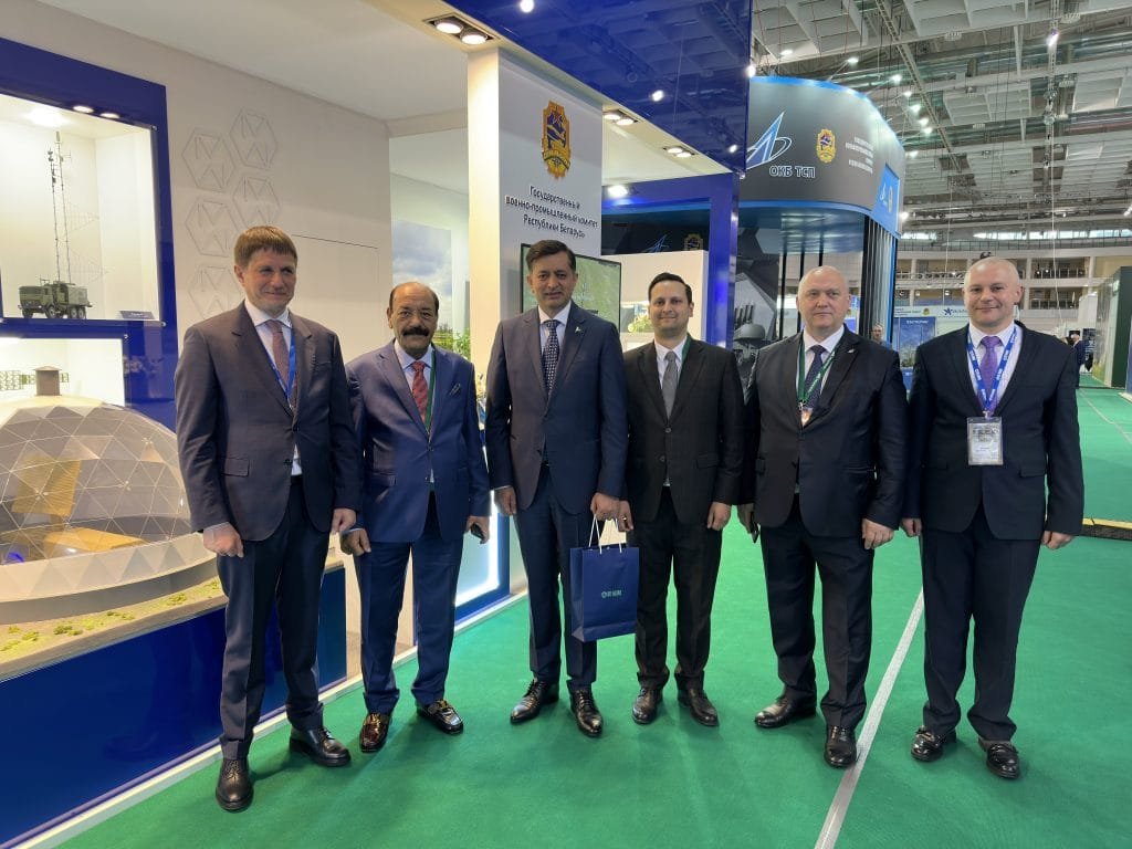 The delegation of Pakistan participated with Minister of Defense Production Muhammad Israr Tareen and the Ambassador of Pakistan to Belarus, Sajjad Haider Khan, in MILEX 2023, the prestigious international exposition of armaments and military equipment in Belarus.
