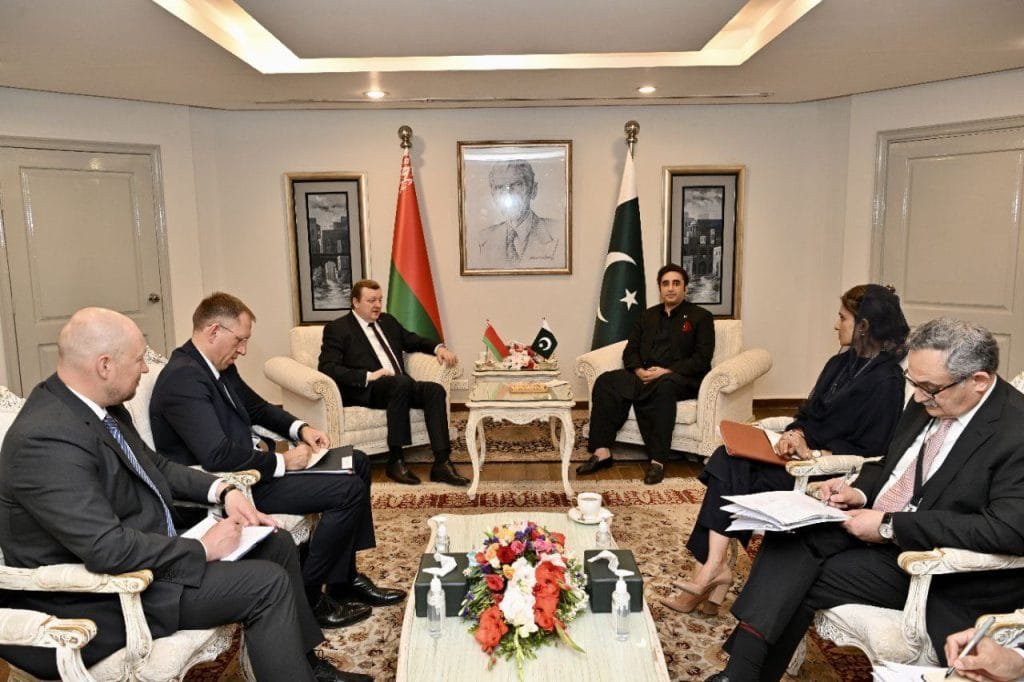 On a two-day official visit, Sergei Aleinik, the Belarusian Foreign Minister, expressed his commitment to strengthening the cordial relationship between his country and Pakistan.