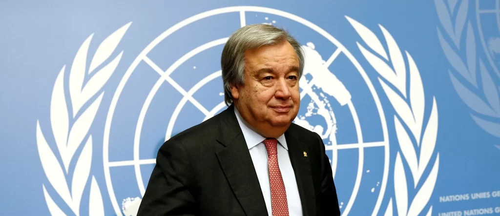UN Secretary-General Antonio Guterres is visiting Japan to attend the G7 Summit. The Secretary-General urged the G7 countries to deliver financial justice for the development countries so that they can invest in their people.