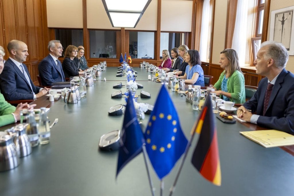 German-NATO officials