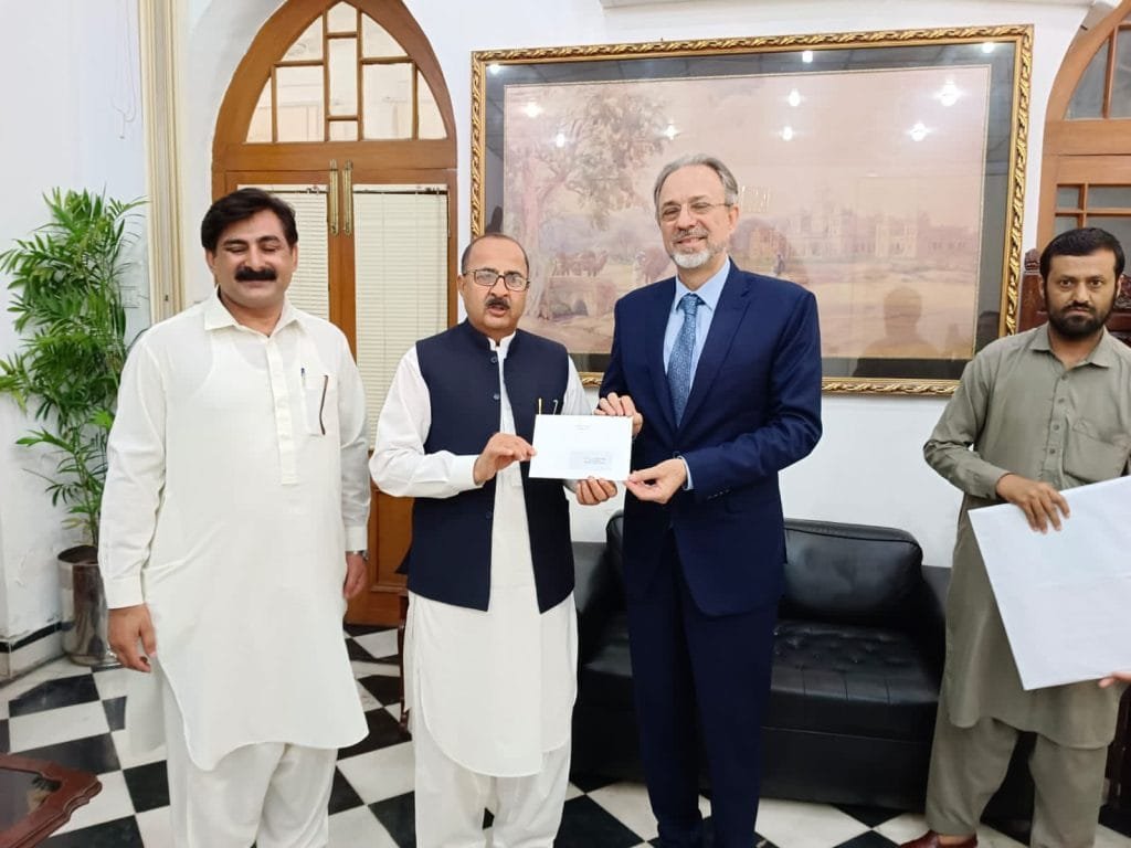 Turkish ambassador visited Islamia College University Peshawar