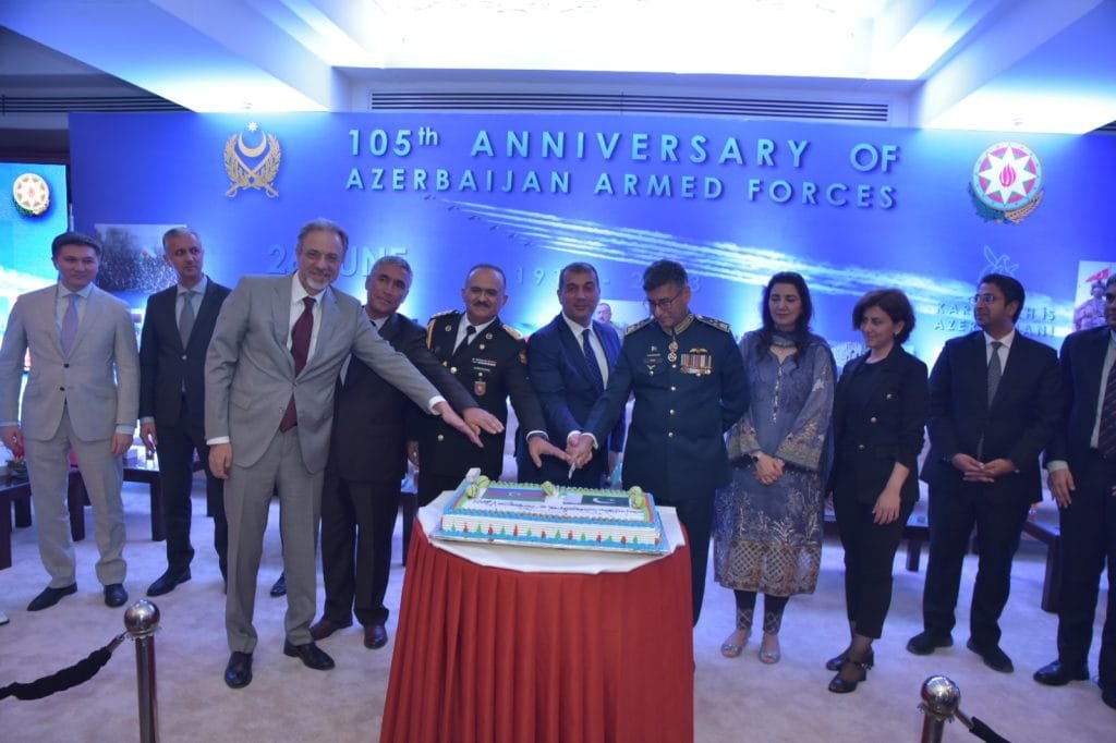 Embassy of Azerbaijan celebrates 105th Anniversary of Azerbaijan Armed Forces.