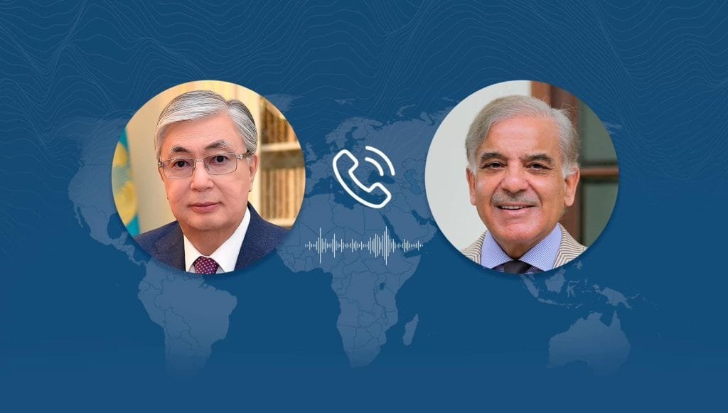 Telephonic conversation between Prime Minister and President of Kazakhstan