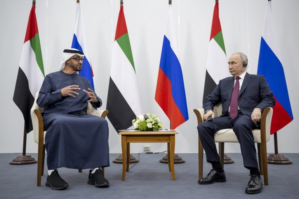 UAE President met Putin