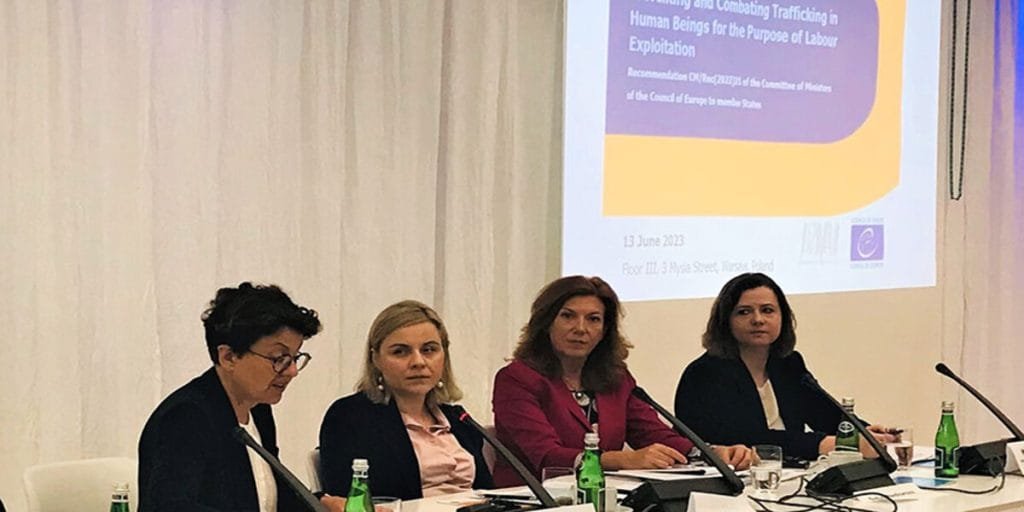 Council of Europe Seminar on Anti-Human Trafficking