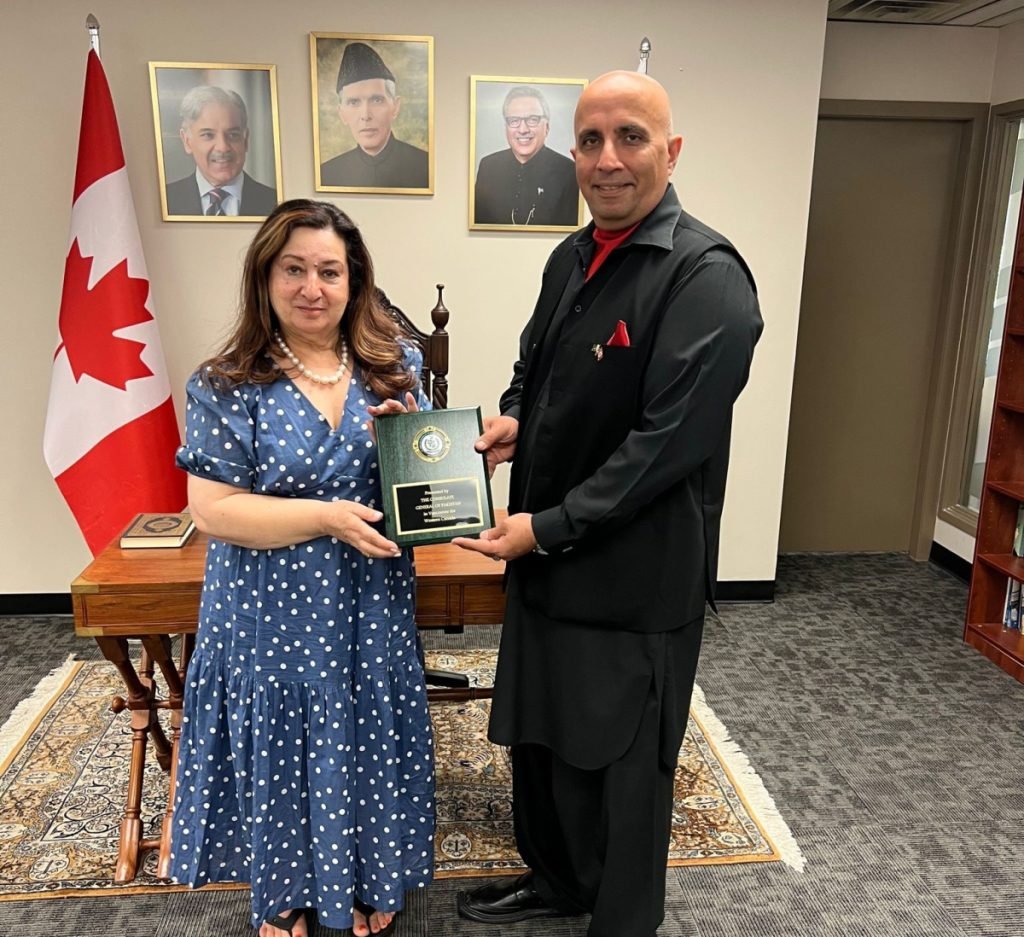 Pakistan's General Consul meets Canadian Senator to discuss bilateral ties