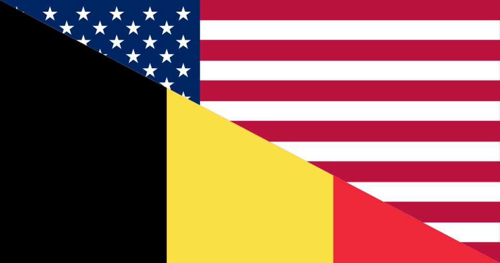 Belgium-US flag