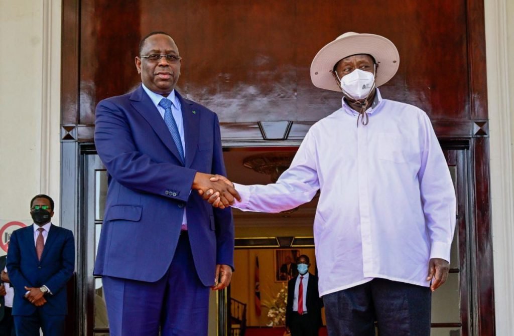 Senegalese President on State Visit to Uganda