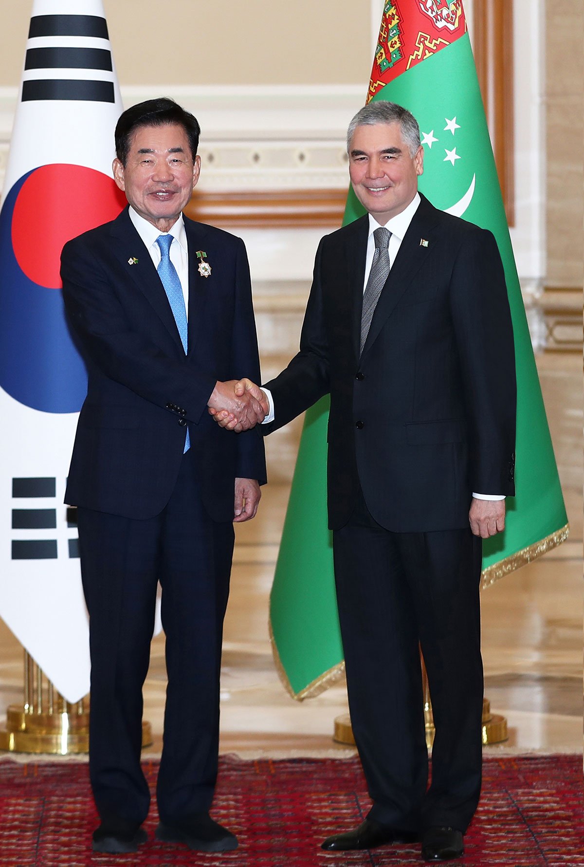Turkmenistan hosts Korean President, bilateral agreements signed