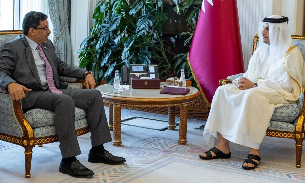Yemen, Qatar hold talks to bolster ties