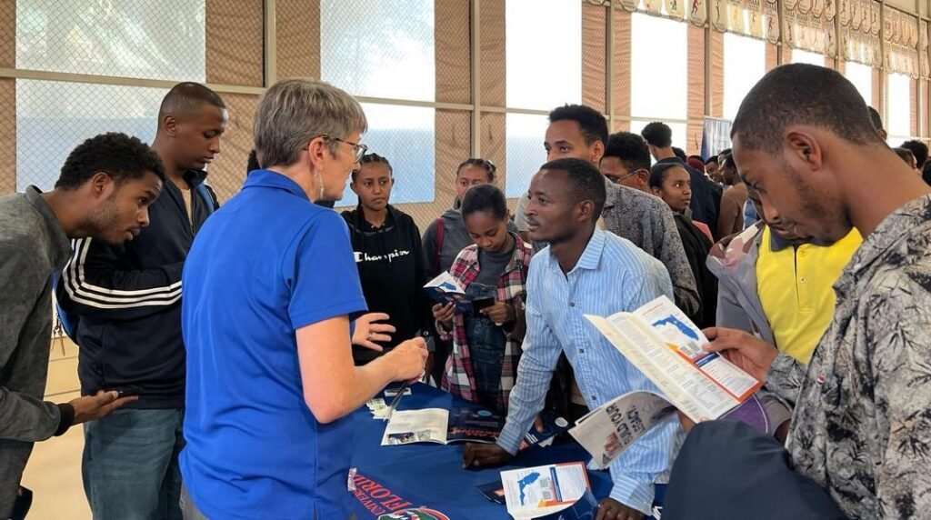 University fair in Addis Ababa 