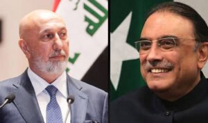 Pakistani's President Felicitates Nizar Amidi on Election as President of Iraq