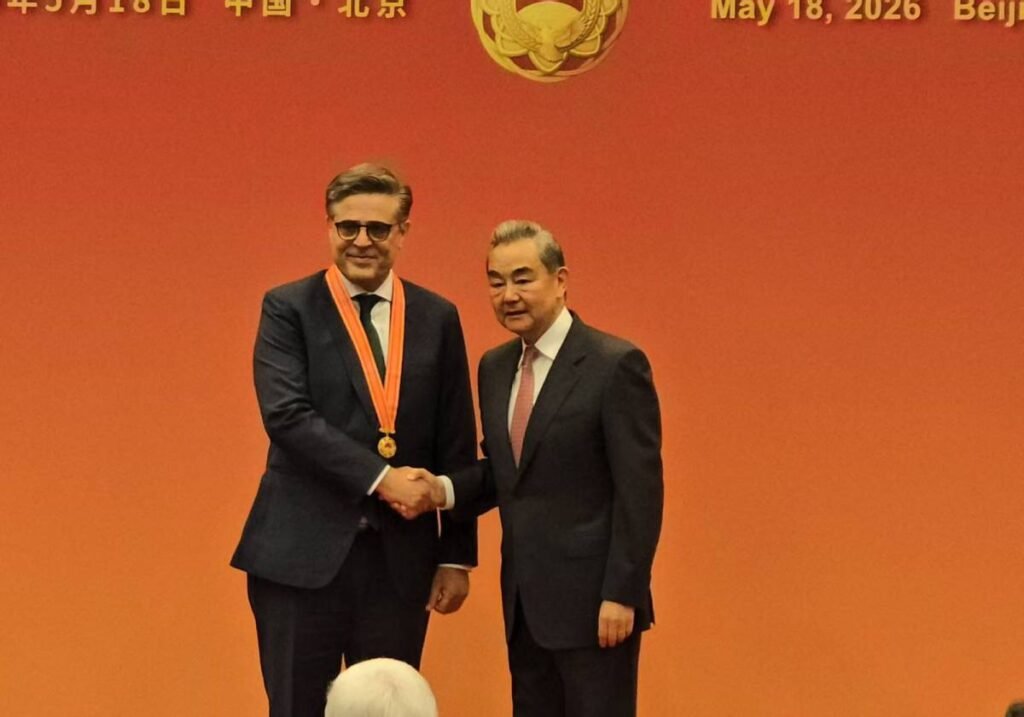 Ambassador Khalil Hashmi Receives China's Inaugural 'Outstanding Diplomat Medal'