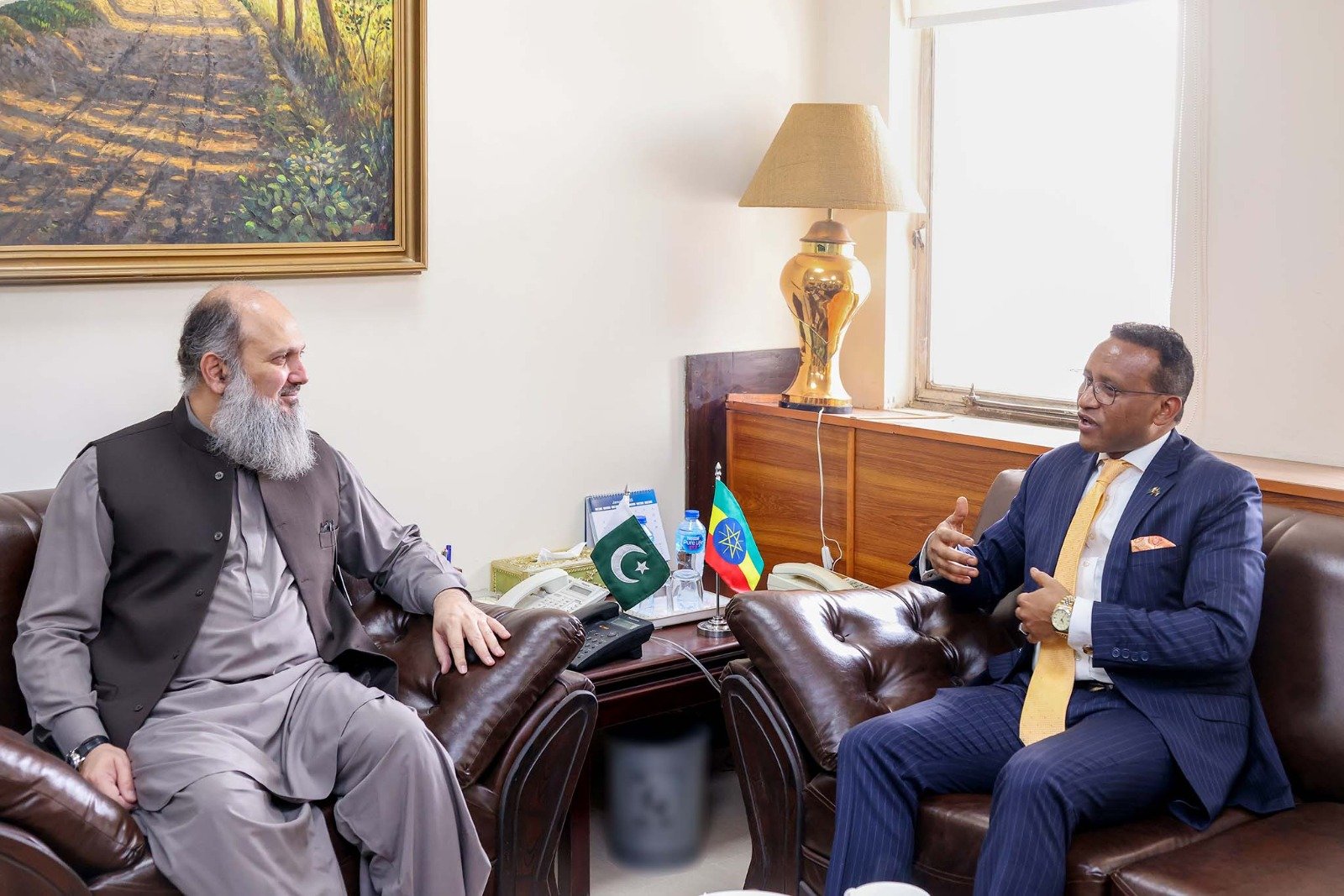 Ethiopia, Pakistan Review Preparations for Single Country Exhibition in Addis Ababa