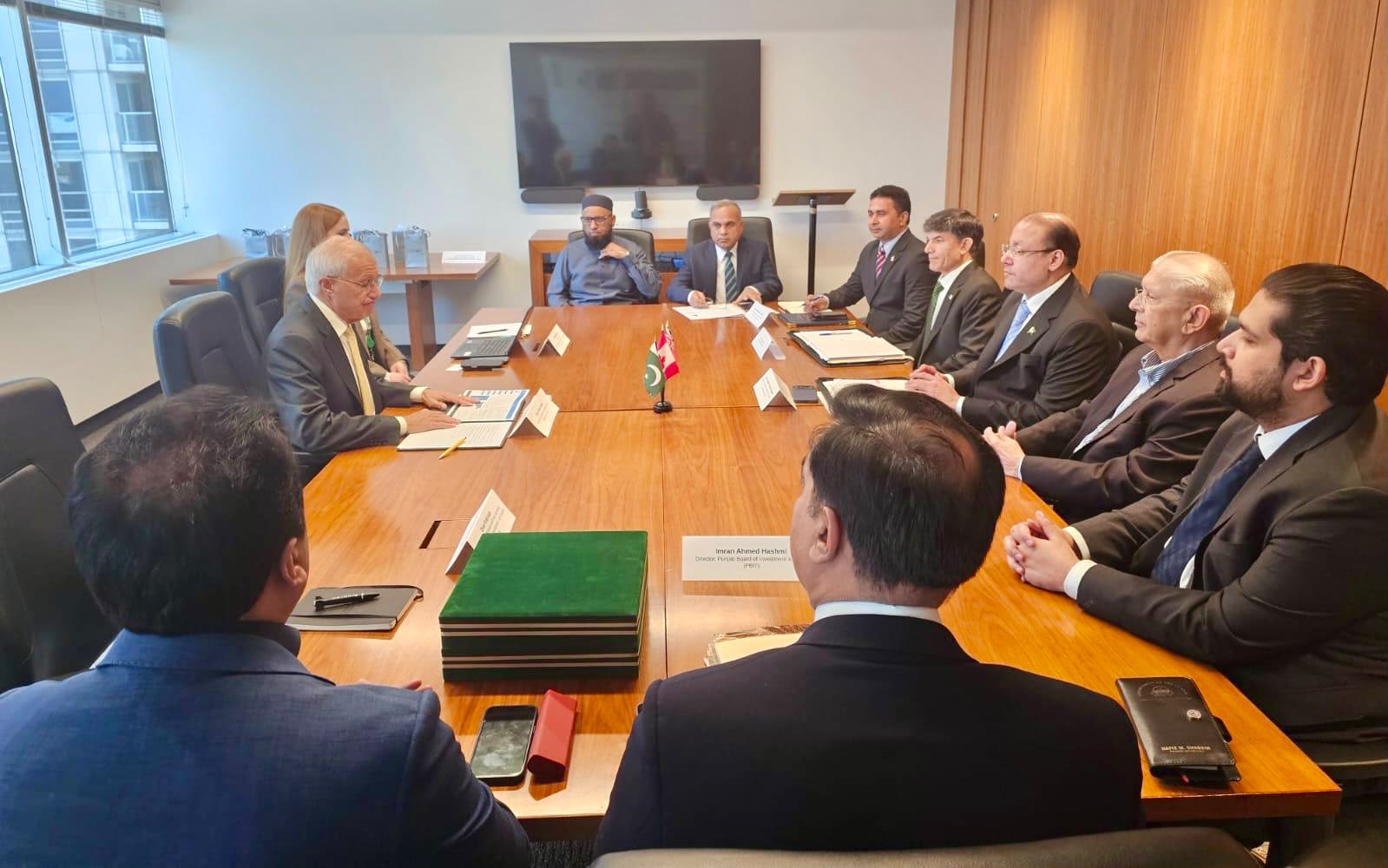 Punjab and Ontario ministers explore dairy, agri-tech, and pink salt trade; Hussain invites Fedeli to Lahore, which he accepts
