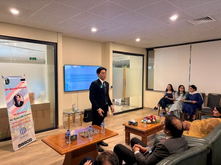 Thailand, Envoy, Pakistan, Autism, Rongvudhi Virabutr