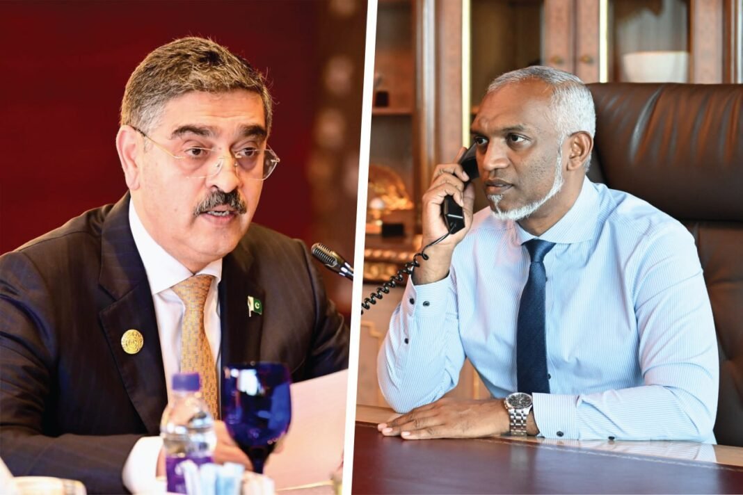 Caretaker Prime Minister Anwaar-ul-Haq Kakar held a telephone conversation with the President of the Republic of Maldives, Dr. Mohamed Muizzu.