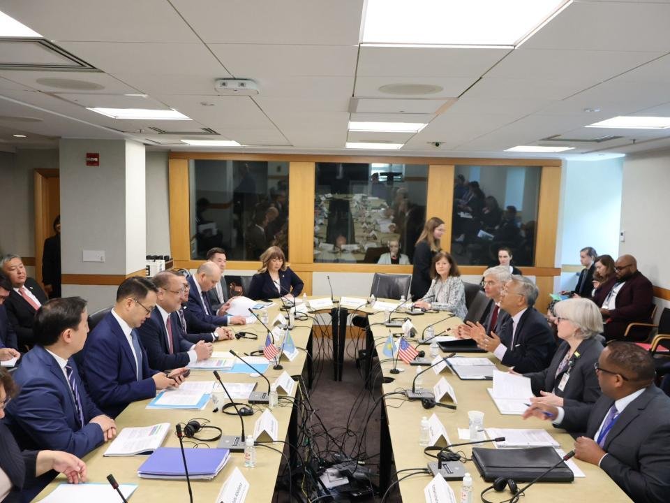 Kazakhstan-United States strengthen strategic partnership 1 Strategic Partnership Discussions: Kazakhstan-US Delegation