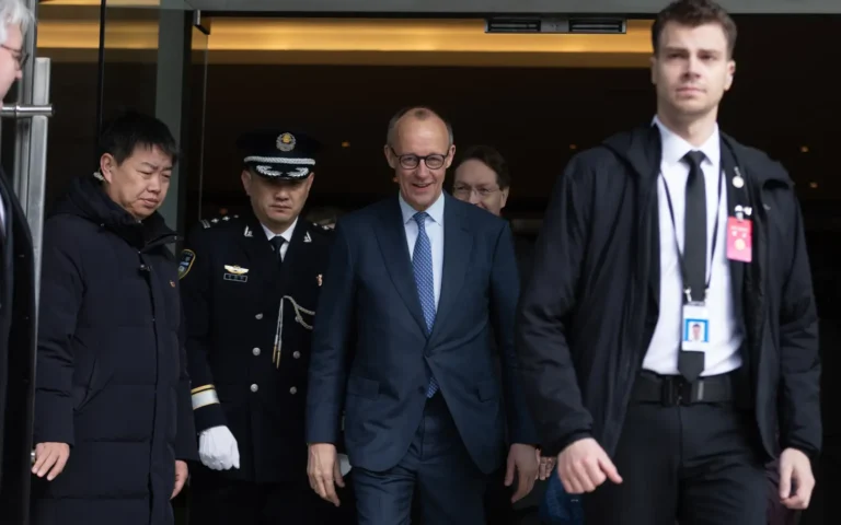 German Chancellor Seeks Business Deals in China's Tech Hub City, Hangzhou