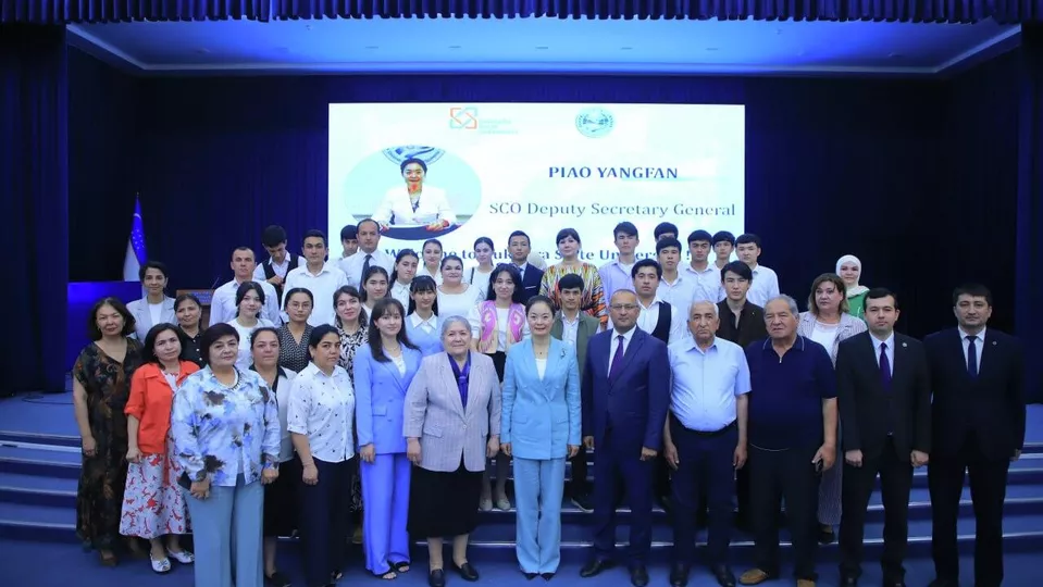 SCO's Deputy Secretary General Delivers a Lecture at Bukhara State University
