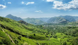 Gelon - the beautiful village in Uzbekistan