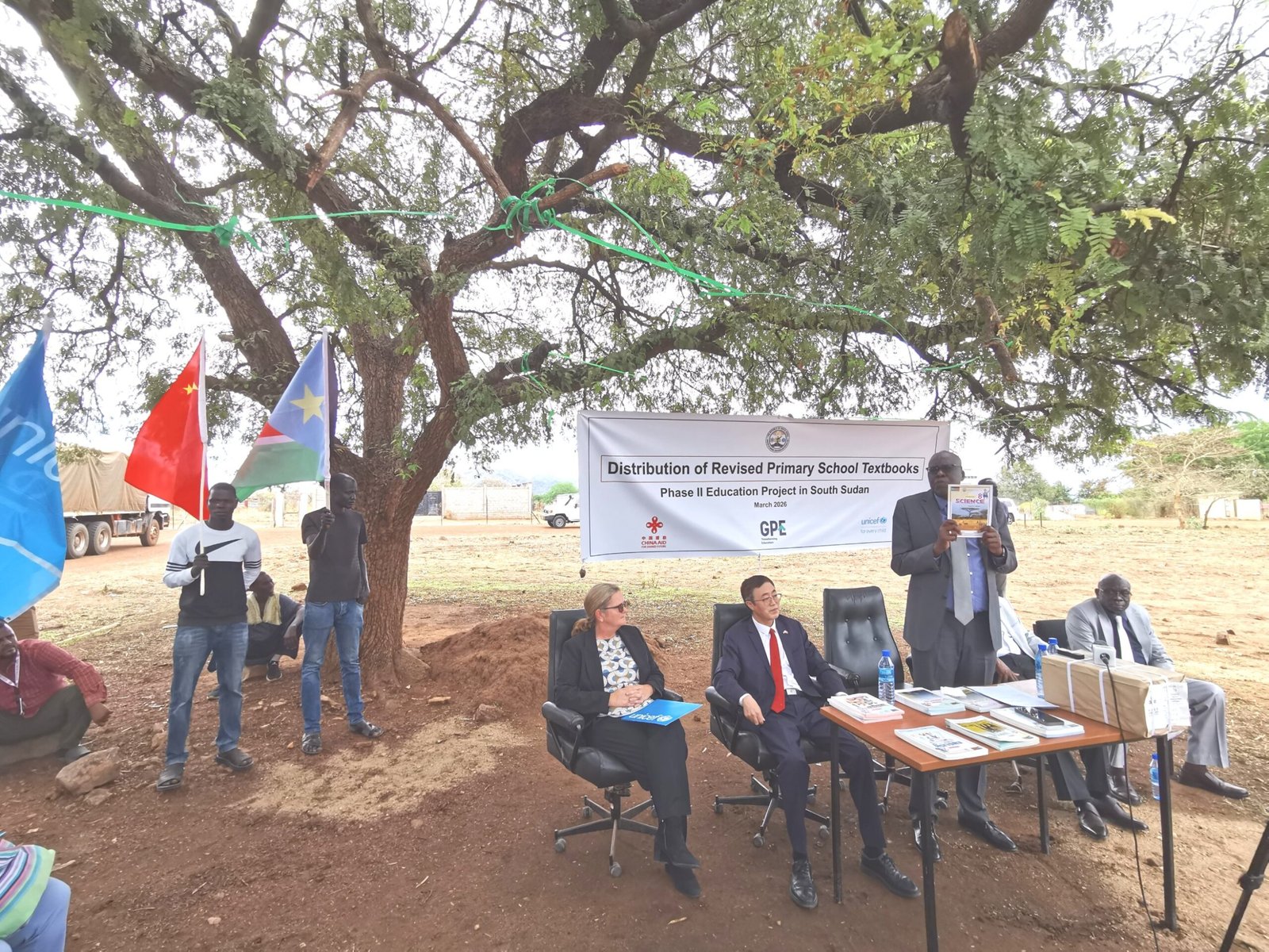 South Sudan Begins Nationwide Distribution of Over 1M China-Aided Textbooks
