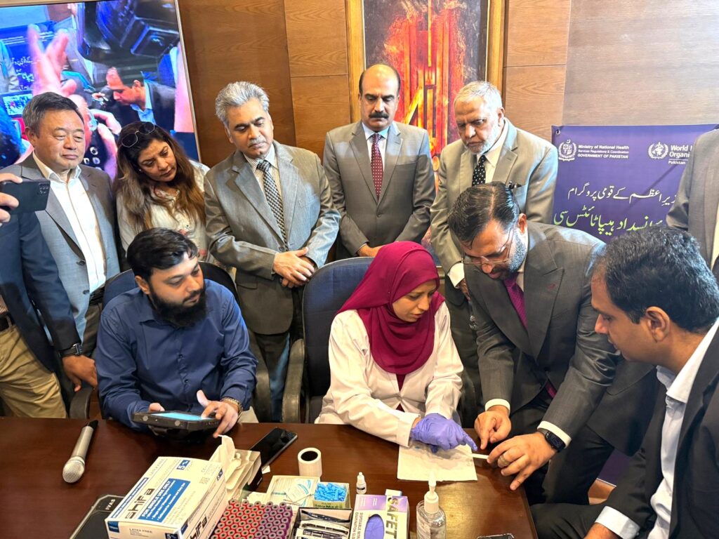 Pakistan, WHO Launch Nationwide Hepatitis C Elimination Drive