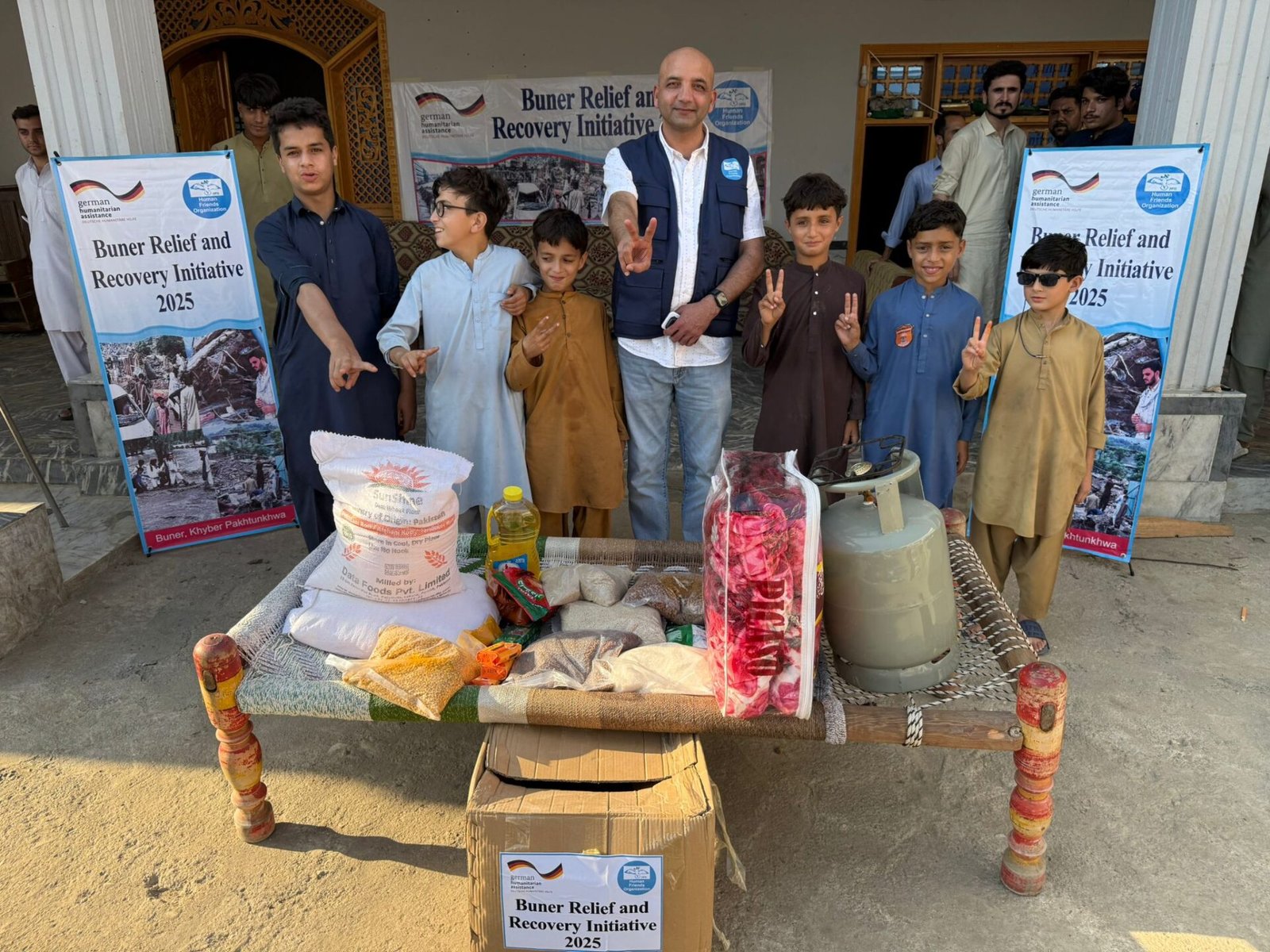 German Embassy Extends Humanitarian Aid to 300 Flood-Affected Families in Buner German Embassy Extends Humanitarian Aid to 300 Flood-Affected Families in Buner