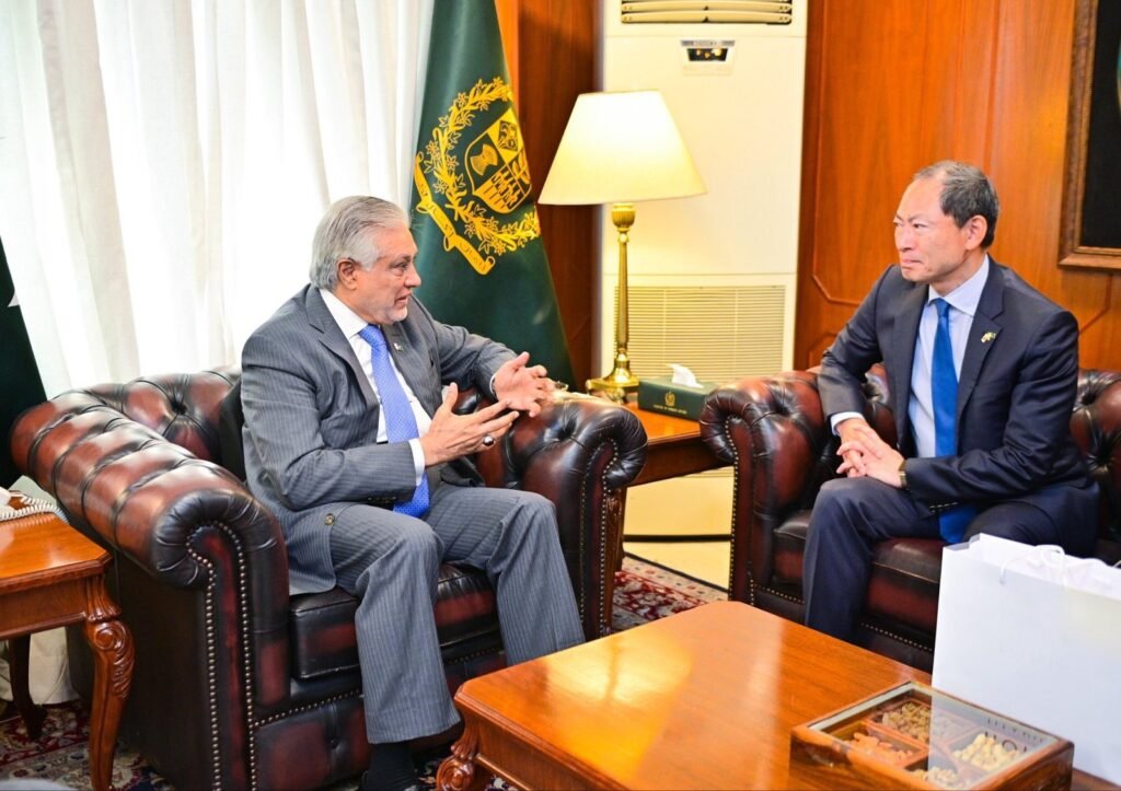 Japanese Ambassador, DPM/FM Dar Discuss Japan-Pakistan Relations